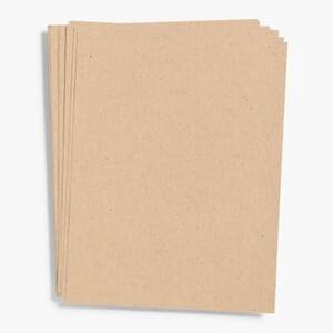 Paper Bag Card Stock 8.5" x 11" Bulk Pack
