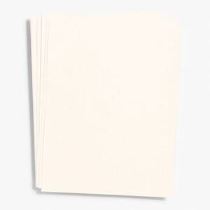Cream Seeded Paper 8.5" x 11"
