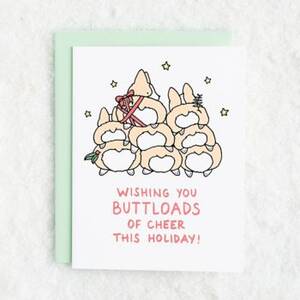 Buttloads of Cheer Holiday Card