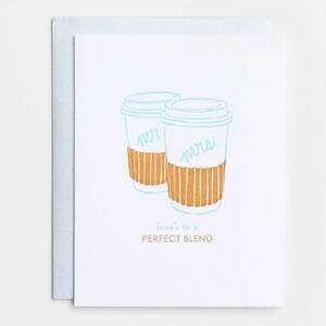 Perfect Blend Wedding Card