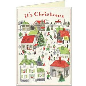 Christmas Village Card
