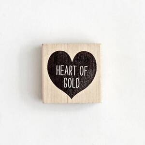 Heart of Gold Stamp