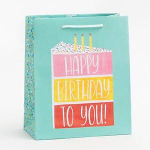 Medium Birthday Cake Gift Bag
