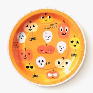 Halloween Pumpkin Large Plates