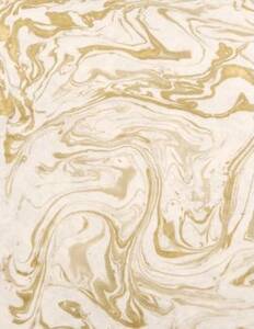 Gold on Natural Marble Handmade Paper