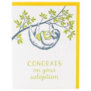 Congrats On Your Adoption Card