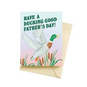 Ducking Great Dad Father's Day Card