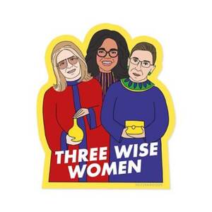 Three Wise Women Vinyl Sticker