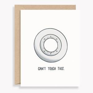 Can't Touch This Thermostat Father's Day Card