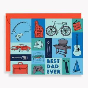 Dad Icons Father's Day Card