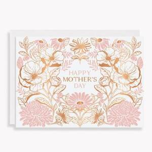 Intricate Floral Mother's Day Card