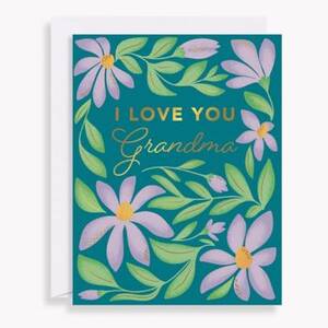 I Love You Grandma Mother's Day Card