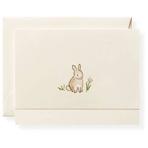 Simple Bunny Easter Card Set