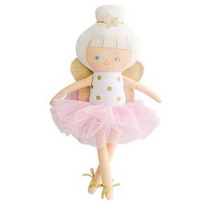Gold Dot Ballerina Fairy Doll