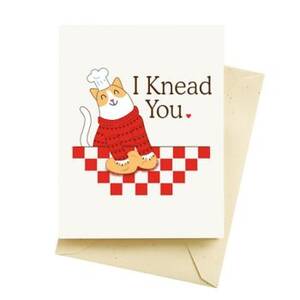 I Knead You Valentine Card