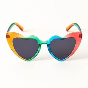 Rainbow Heart Glasses