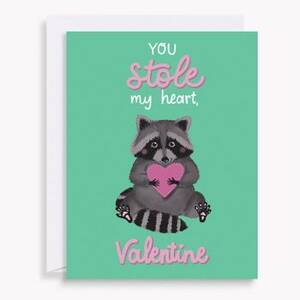 You Stole My Heart Valentine Card