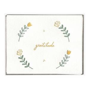 Floral Gratitude Thank You Card Set