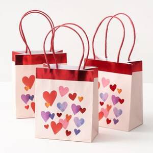 Painted Hearts Treat Bags