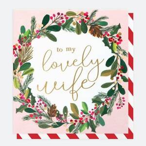Wife Wreath Holiday...