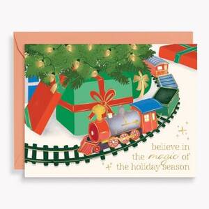 Magic Train Holiday Card Set