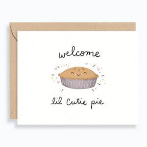 Cutie Pie Baby Card