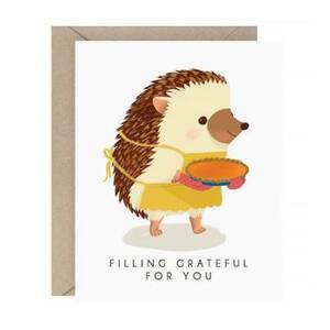 Hog Pie Thanksgiving Card