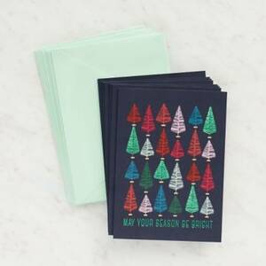 Bright Trees Holiday Card Set