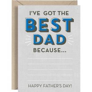 Best Dad Fill-In...