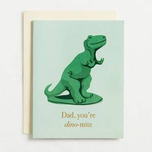 Dino-mite Dad Card