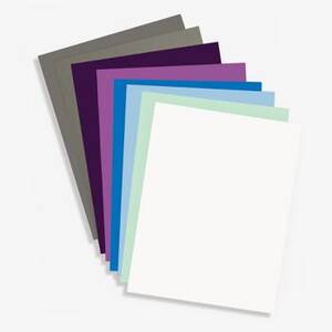 Cool Midnight Multi-Color Card Stock 8.5" x 11"