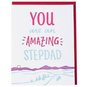 Amazing Stepdad Father's Day Card