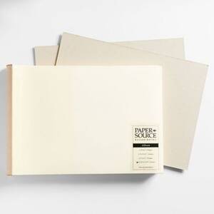 White Photo Album Text Block - Extra Large