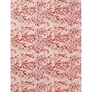 Chiyogami Red & Pink Floral Handmade Paper