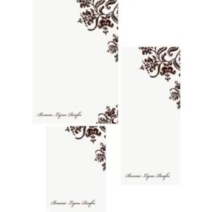 Colonial Stencil Mixed Personalized Note Pads
