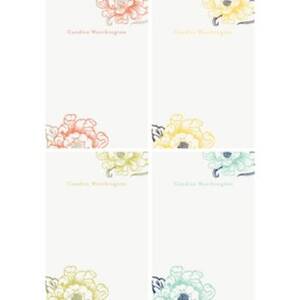Cottage Bloom Personalized Note Pads