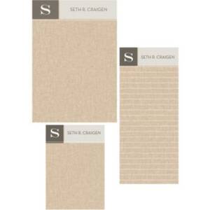 Block Linen Mixed Personalized Note Pads