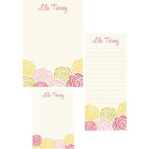Roses Mixed Personalized Note Pads