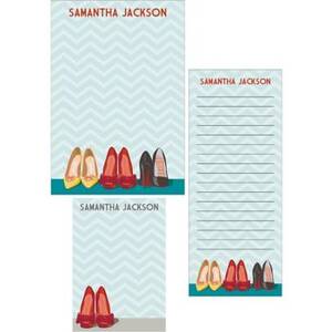 Shoes Mixed Personalized Note Pads