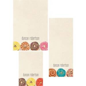 Donuts Mixed Personalized Note Pads
