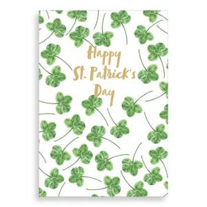 Shamrock St. Patrick's Day Card