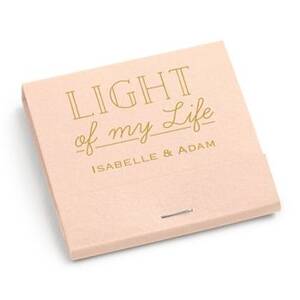 Light of My Life Custom Matchbooks