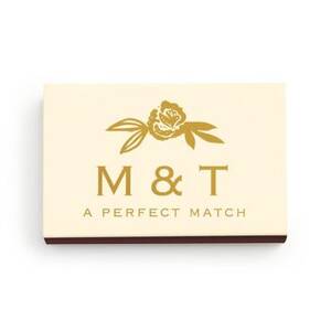 Rose Garden Foil Custom Matchboxes