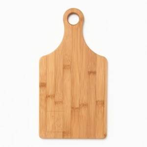 Stacked Monogram Paddle Cutting Board