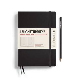 Leuchtturm1917 Black Hardcover Dotted Journal