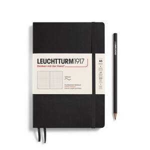 Leuchtturm1917 Black Softcover Dotted Notebook