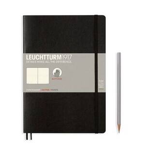 Leuchtturm Black Dotted Page Softcover Composition Notebook