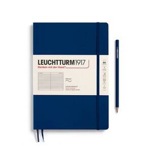 Leuchtturm1917 Navy Softcover Composition Ruled Journal