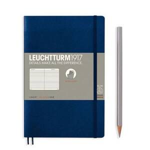 Leuchtturm Navy Ruled Page Softcover Paperback Notebook