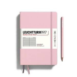 Leuchtturm Powder Ruled Page Hardcover Medium Notebook